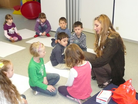 Zeitung im Kindergarten