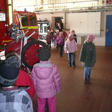 Besuch bei der Feuerwehr