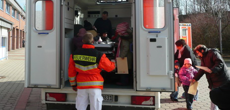 Besuch bei der Feuerwehr