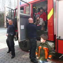 Besuch bei der Feuerwehr