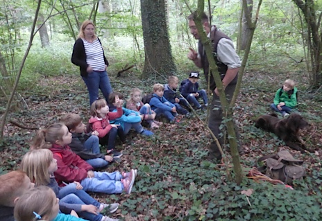 Bornekampbesuch mit dem Förster