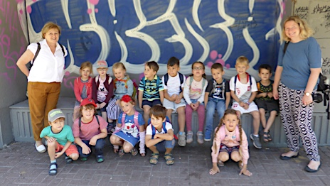 Besuch im Kindertheater