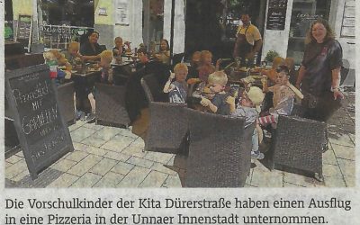 Ausflug in eine Pizzeria