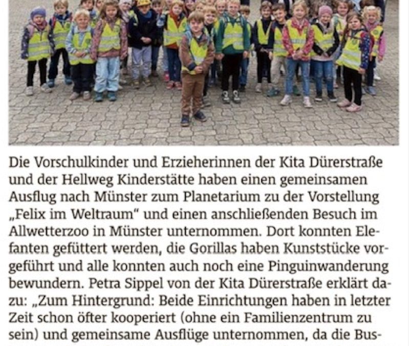 Ausflug ins Planetarium