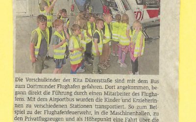Führung durch den Flughafen