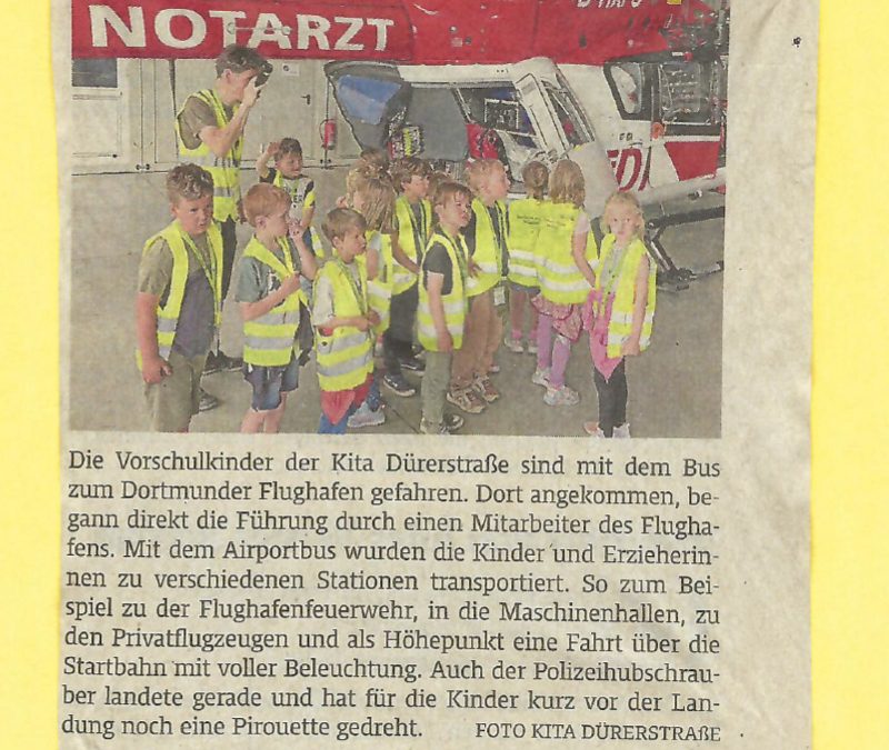 Führung durch den Flughafen